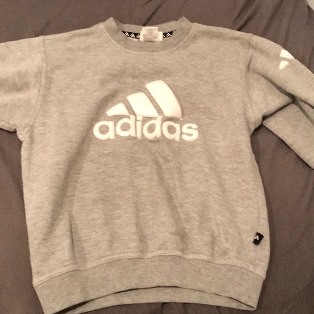 Grey Adidas Crewneck